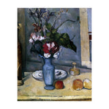 The Blue Vase - 1885/87 - 62x51 cm - oil on canvas - French Post-Impressionism. (Print Only) thumbnail