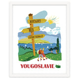 Hiking on Adriatic Coast, Yugoslavia thumbnail