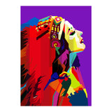 Apache Woman Pop Art Wpap (Print Only) thumbnail