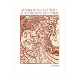 Woman With A Butterfly (Print Only) thumbnail