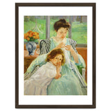 Young mother sewing, 1901 Canvas,92,4 x 73,7 cm. thumbnail