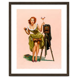 Sexy Pinup Woman On Photo Session thumbnail