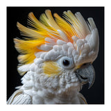 Close Up Of A Cockatoo With Yellow Crest (Print Only) thumbnail