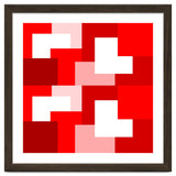 Red Abstract Square Tiles thumbnail