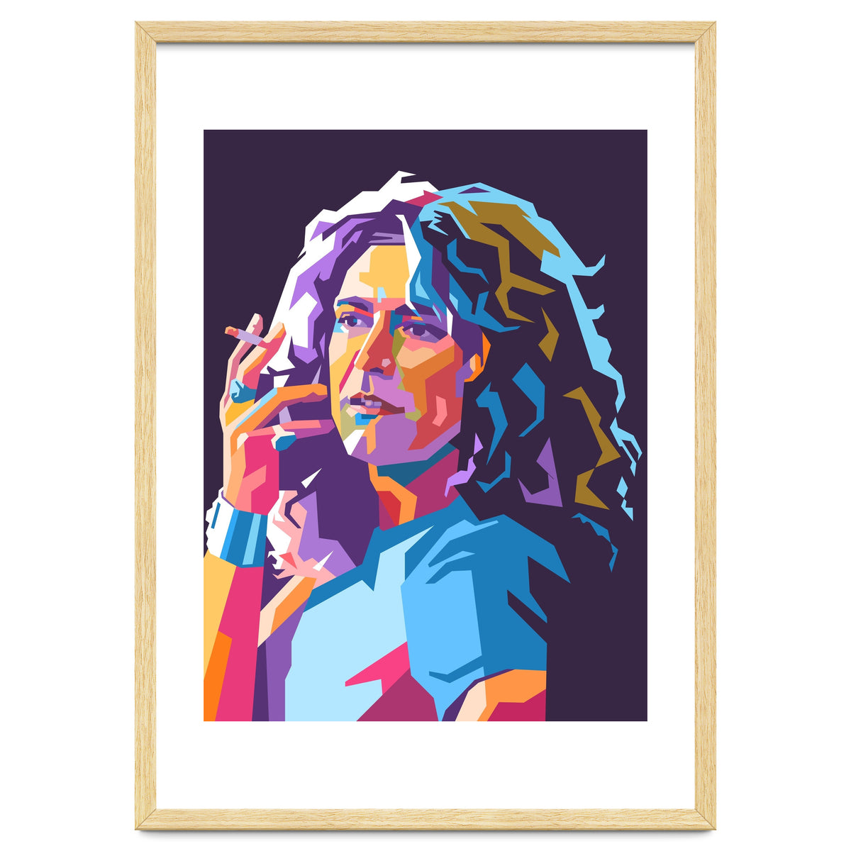 Robert Plant wpap art