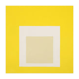 JOSEF ALBERS - HOMAGE TO THE SQUARE YELLOW WHITE (Print Only) thumbnail
