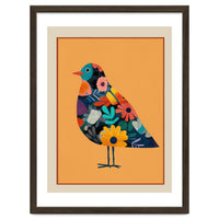 Floral Bird I