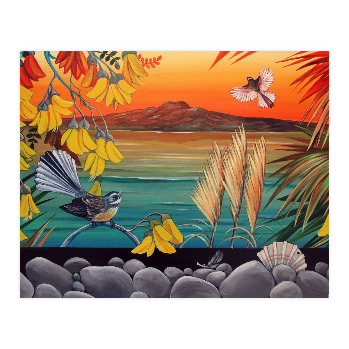 Rangitoto Sunset (Print Only)