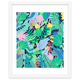 Wild Garden | Eclectic Contemporary Boho Jungle | Forest Meadow Botanical Nature Plants thumbnail