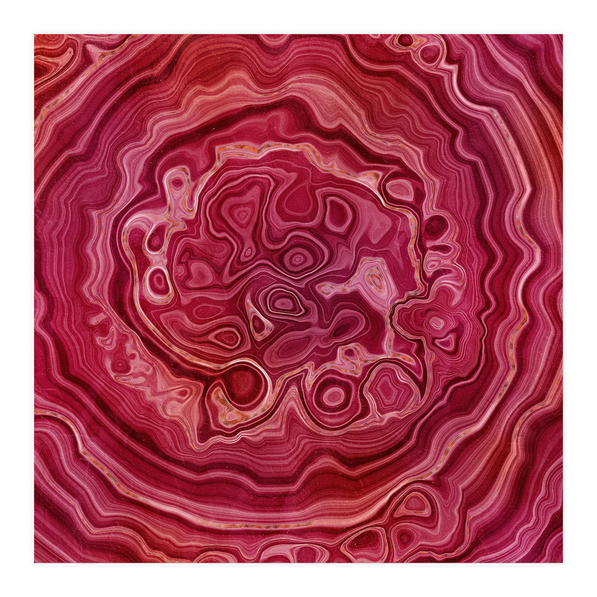 Red Agate Texture 07 (Print Only)