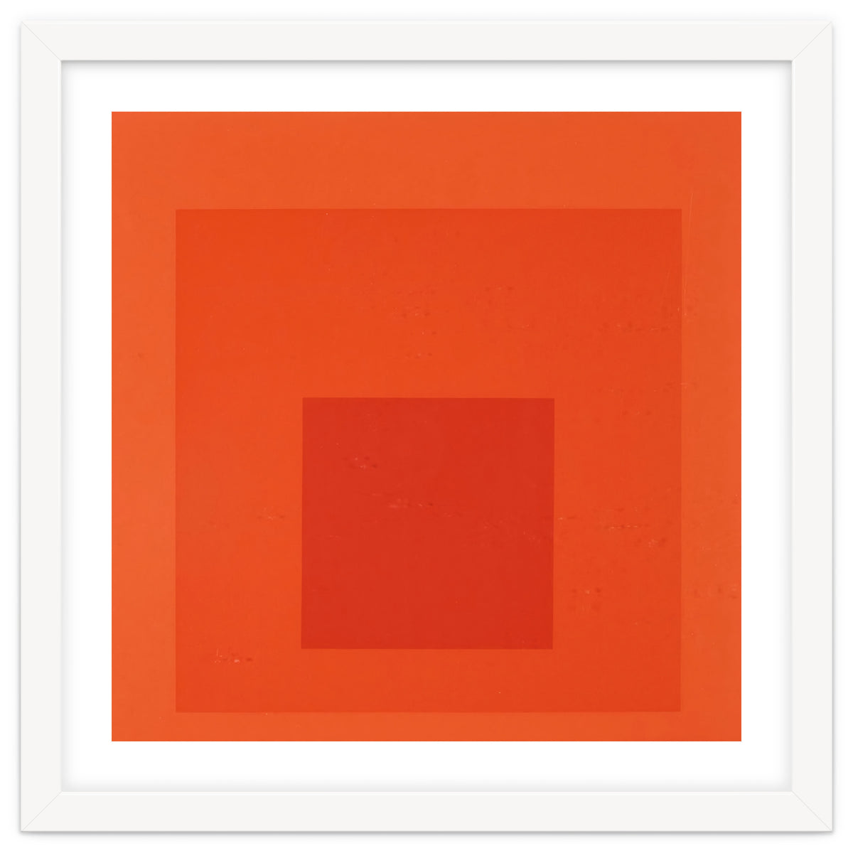 JOSEF ALBERS - HOMAGE TO THE SQUARE RED