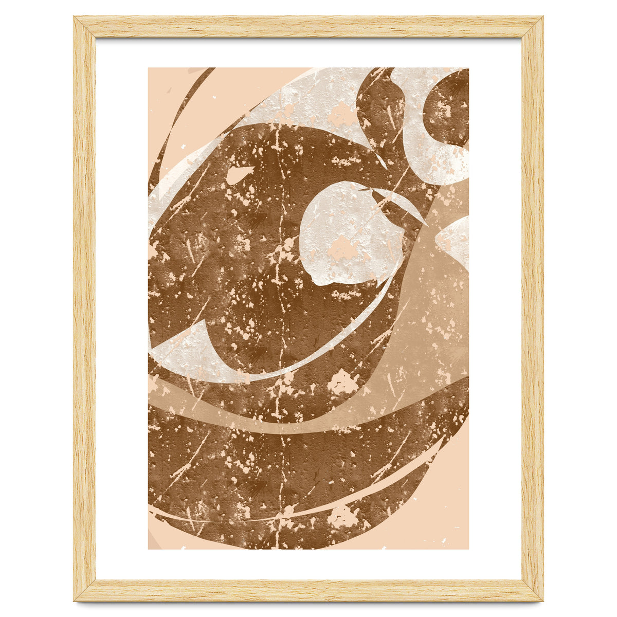 Brown Abstract Clash