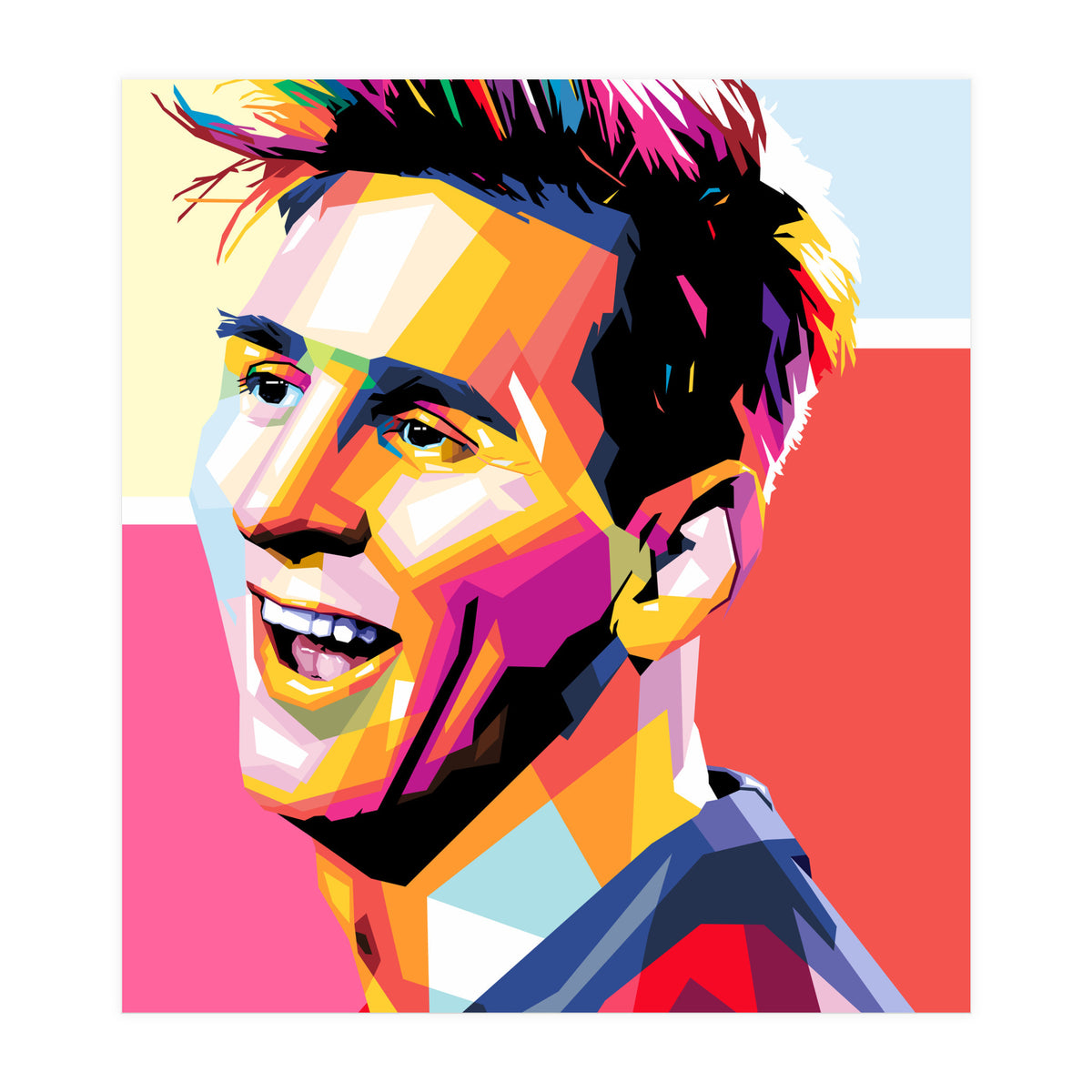 Lionel Leo Messi (Print Only)