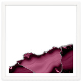Burgundy & Silver Agate Texture 13 thumbnail