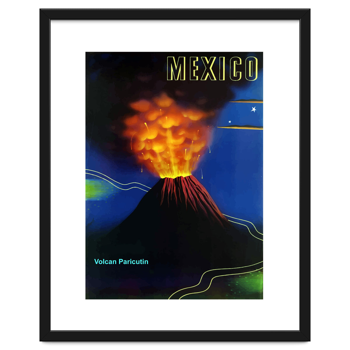 Mexico, Volcano Eruption