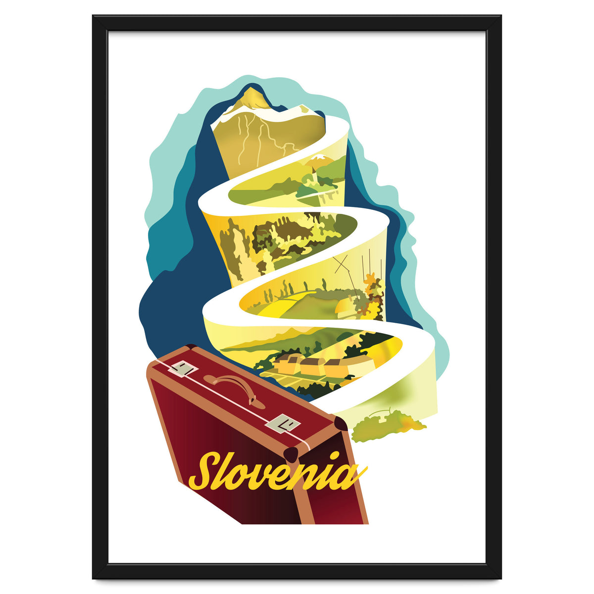 Slovenia, Mountain Road