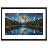Midnight Mountain Reflection thumbnail