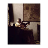 'The Lute Player', 1663-1664, Oil on canvas, 51,4 x 45,7 cm. (Print Only) thumbnail