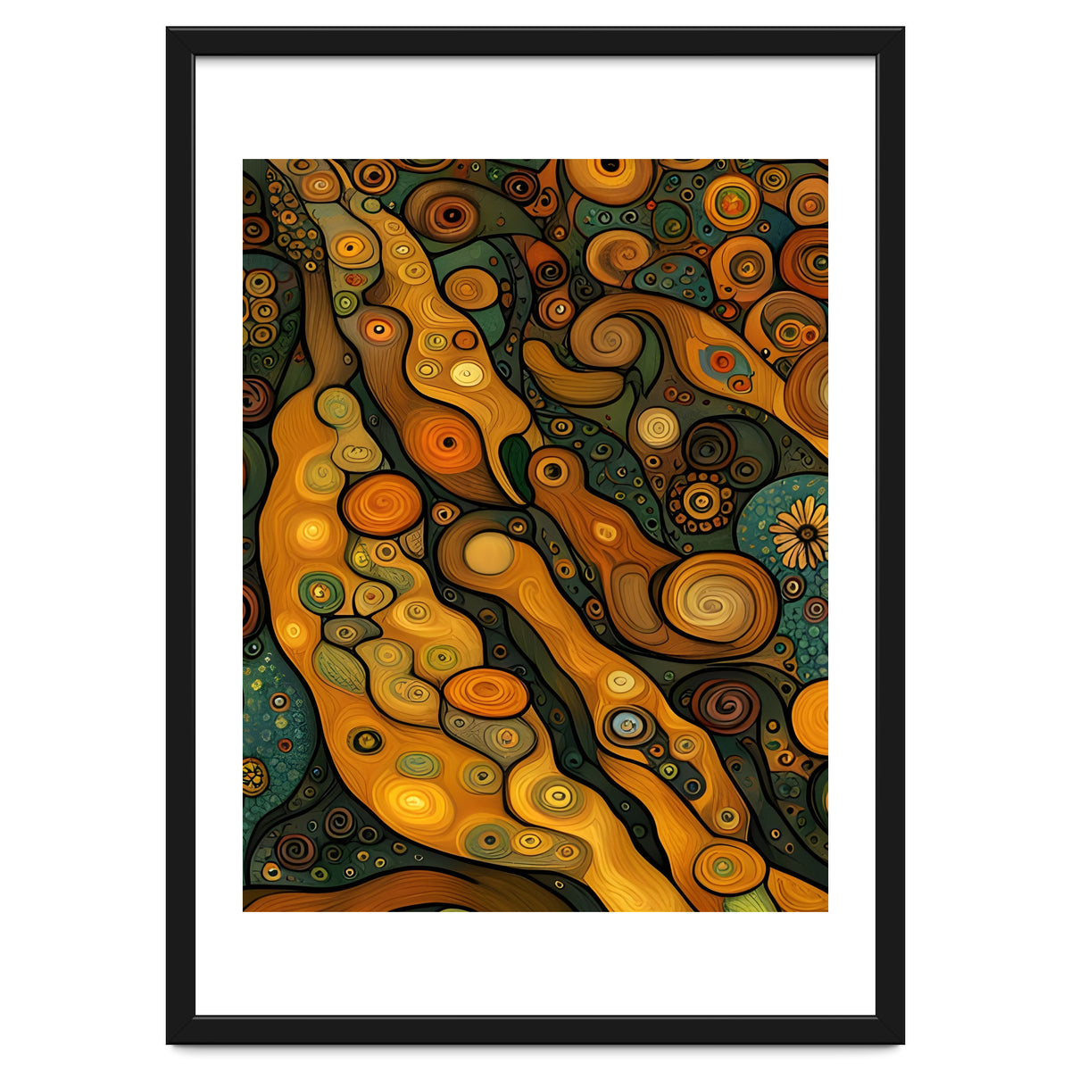 Artificial Masterworks - Klimt van Gogh