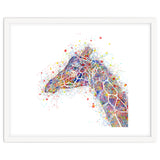 giraffe watercolor lines thumbnail