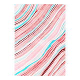 Between the Lines, Pastel Watercolor Abstract Painting, Subtle Neutral Minimal Illustration (Print Only) thumbnail