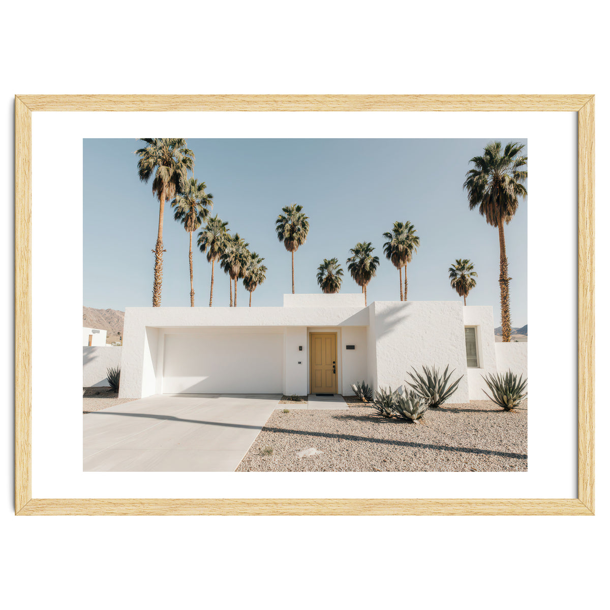 Palm Springs Modernist Home, Mid-Century Architecture Photography, Desert Minimalism