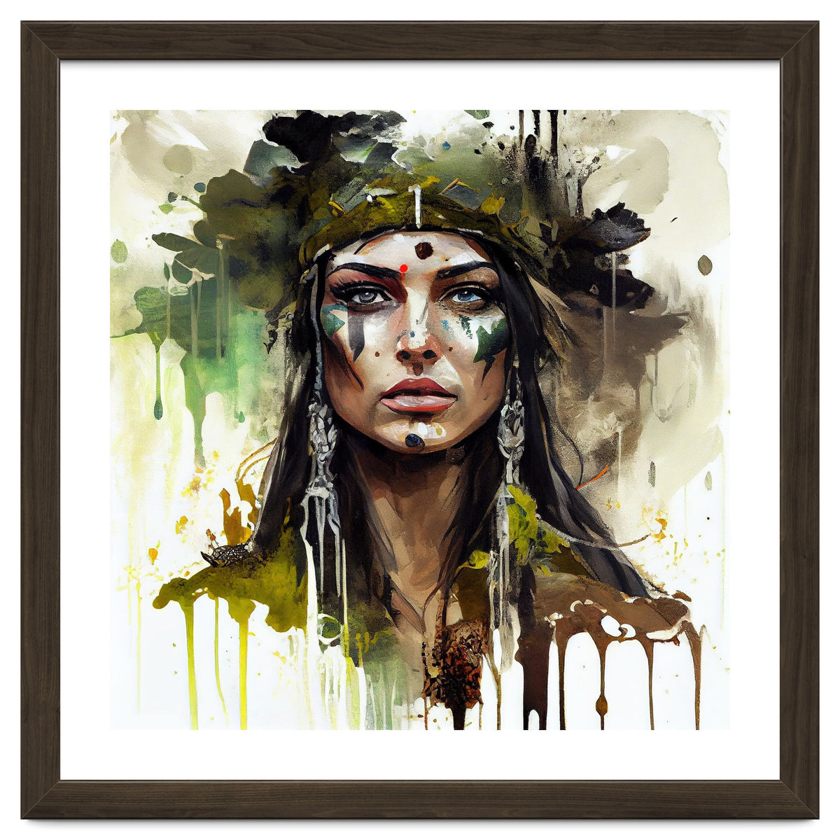 Ceremonial Druid Warrior Portrait