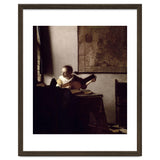 'The Lute Player', 1663-1664, Oil on canvas, 51,4 x 45,7 cm. thumbnail