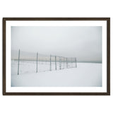 Fence in the Winter seascape thumbnail