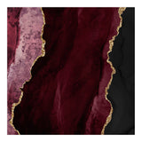 Burgundy & Gold Agate Texture 01 (Print Only) thumbnail
