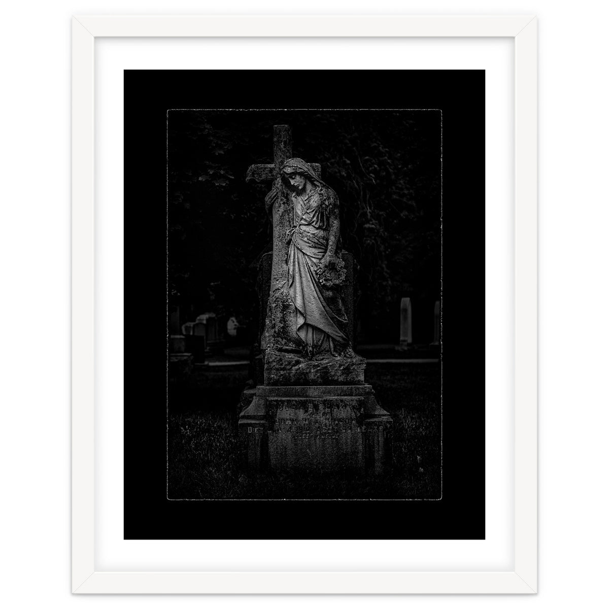 Tombstone Shadow No 34 with Border