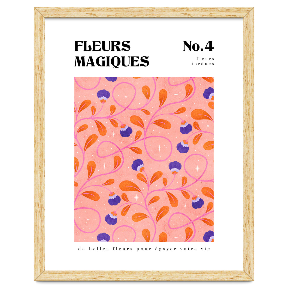 Magical Flowers No.4 Twisty Florals