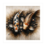 Powerful Koi Fish Pair (Print Only) thumbnail