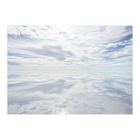 Infinite Horizon: Mirror Reflections on the Salt Flats (Print Only)