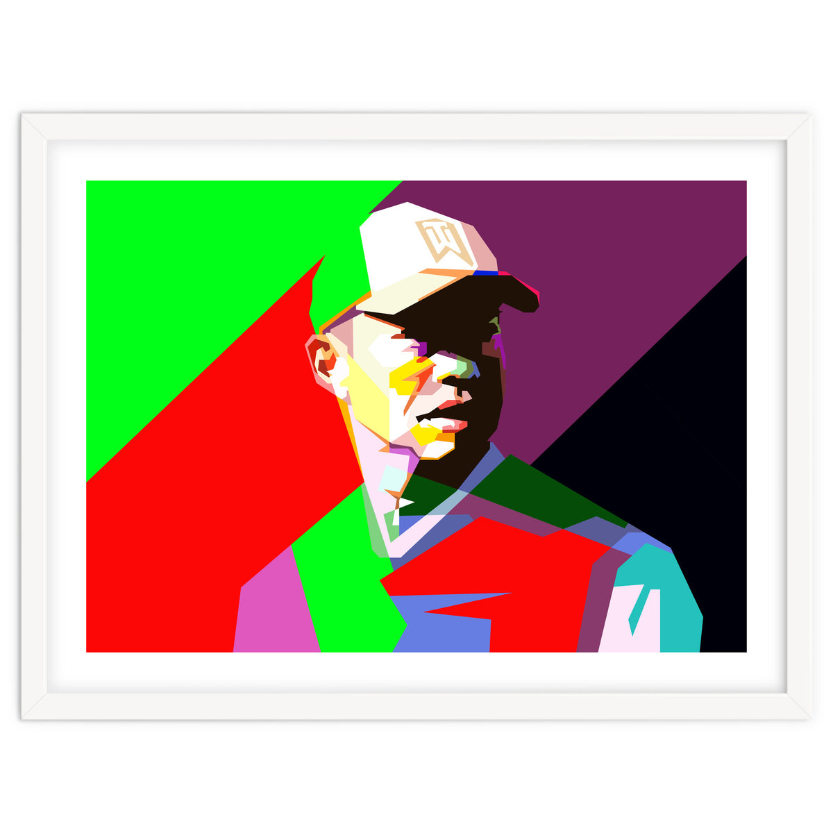 Tiger Woods Golf Legendary Pop Art WPAP