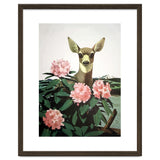 Japan, Doe in Blossom Bush thumbnail