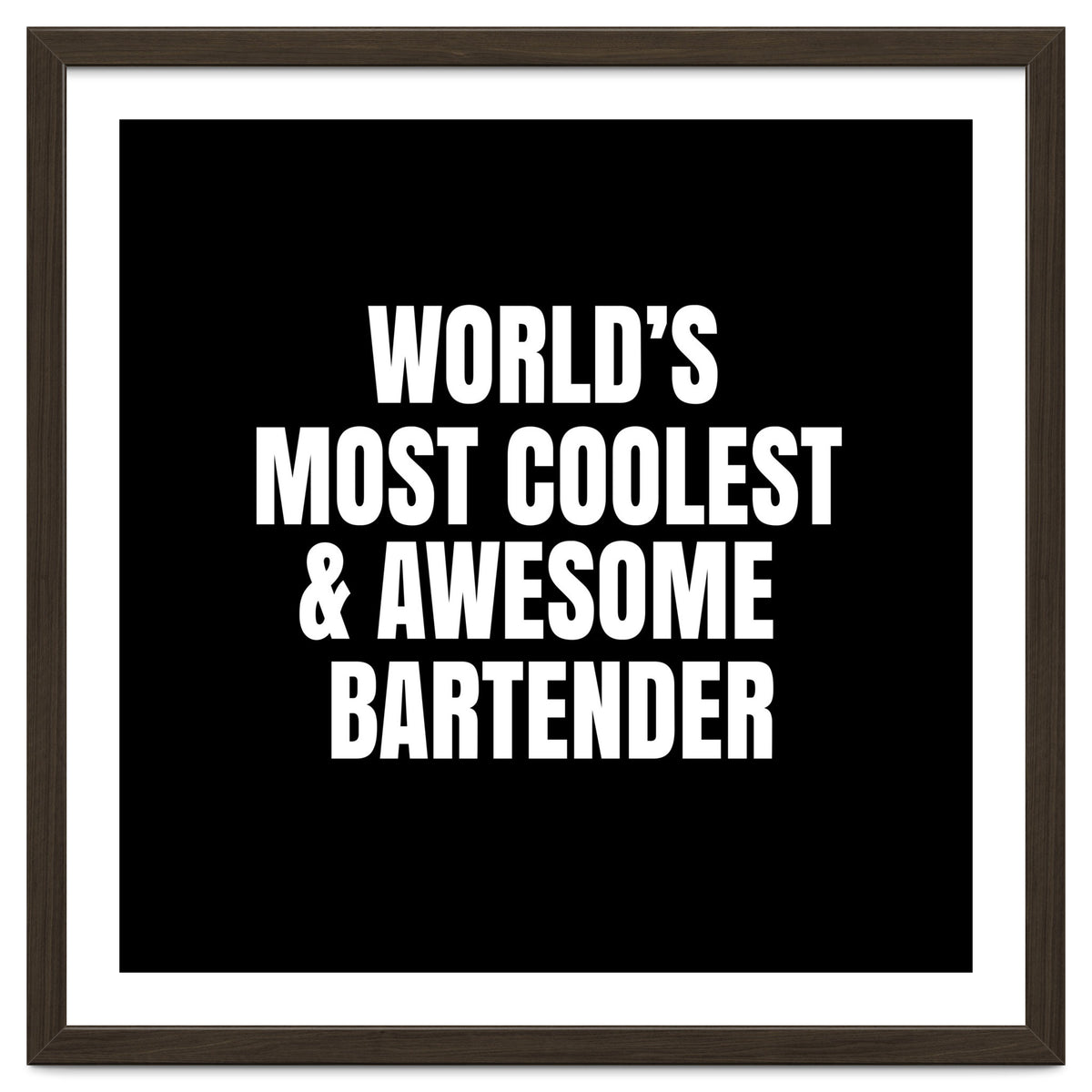 World's most coolest and awesome bartender