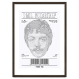Receipt Art Paul Mc Cartney thumbnail