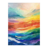 Vibrant Impasto Abstract Landscape Painting (Print Only) thumbnail