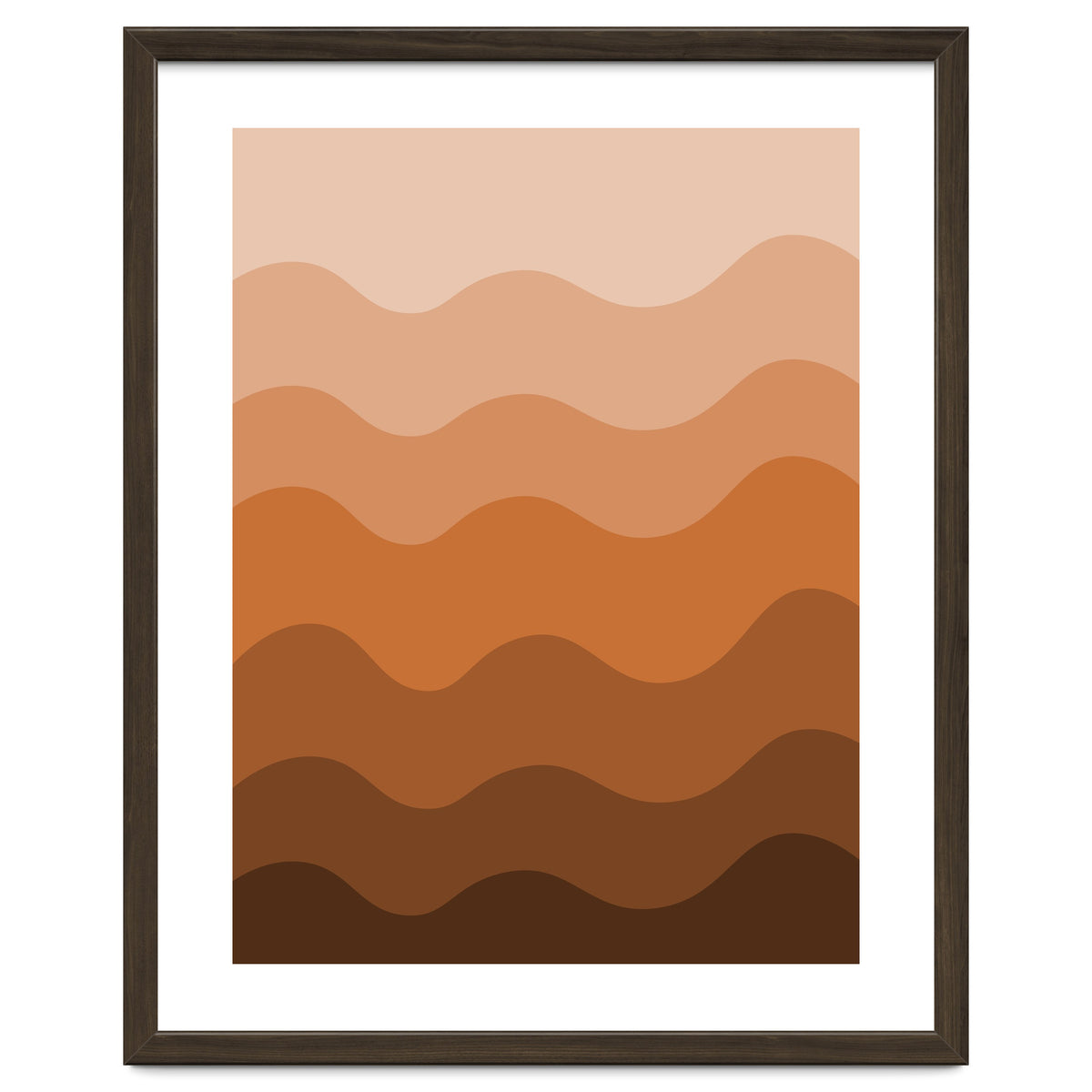 Brown gradient design
