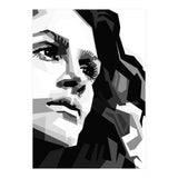 Julia Roberts Monochrome Illustration (Print Only) thumbnail
