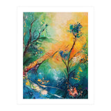 Abstract Botanical Forest Landscape (Print Only) thumbnail