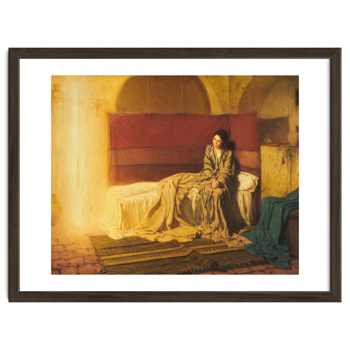 Henry Ossawa Tanner – The Annunciation | Iconic Religious Masterpiece in luminous realism