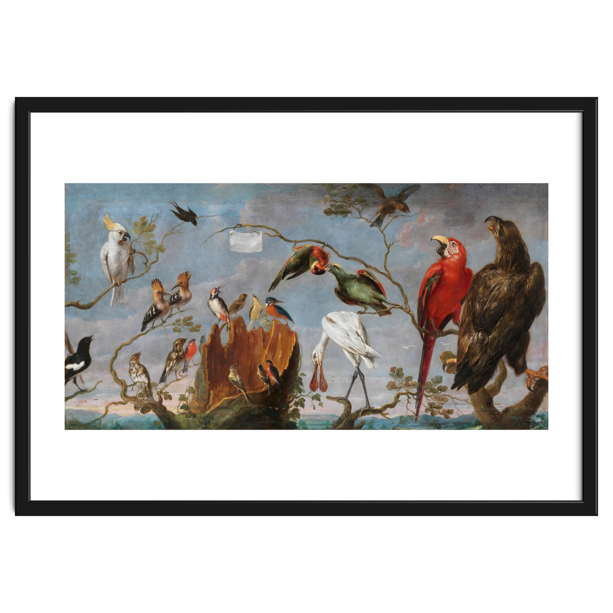 Frans Snyders / 'Concert of the Birds', 17th century, Flemish School, Oil on canvas.