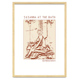 Susanna At The Bath – Jean Baptiste Santerre thumbnail