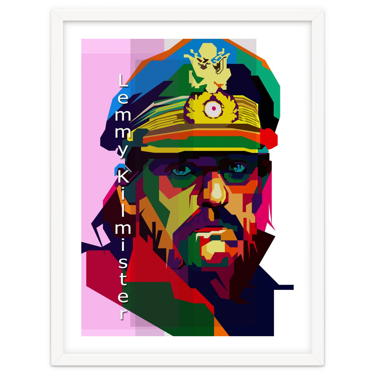Lemmy Kilmister Motorhead English Metal Pop Art Wpap