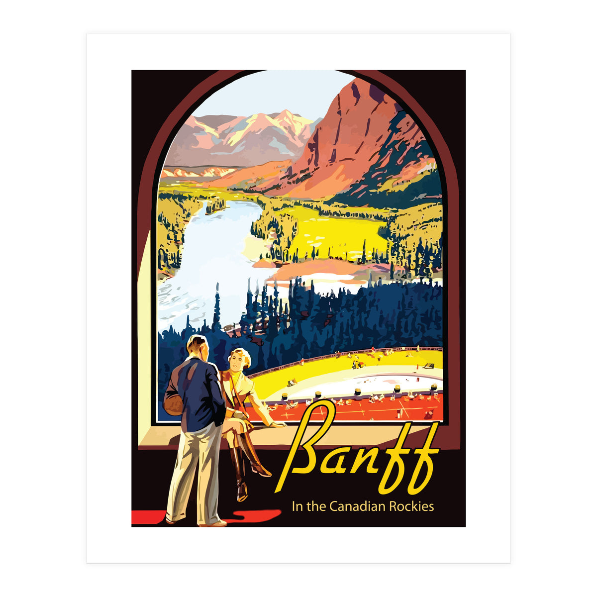 Banff, Alberta, Canada (Print Only)