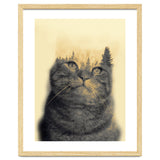 Cat double exposure thumbnail