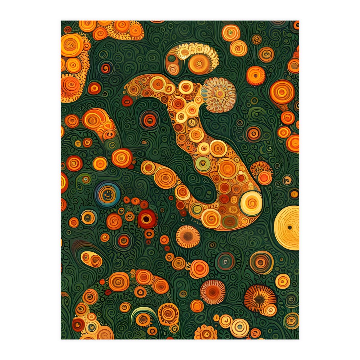 Artificial Masterworks - Klimt van Gogh (Print Only)