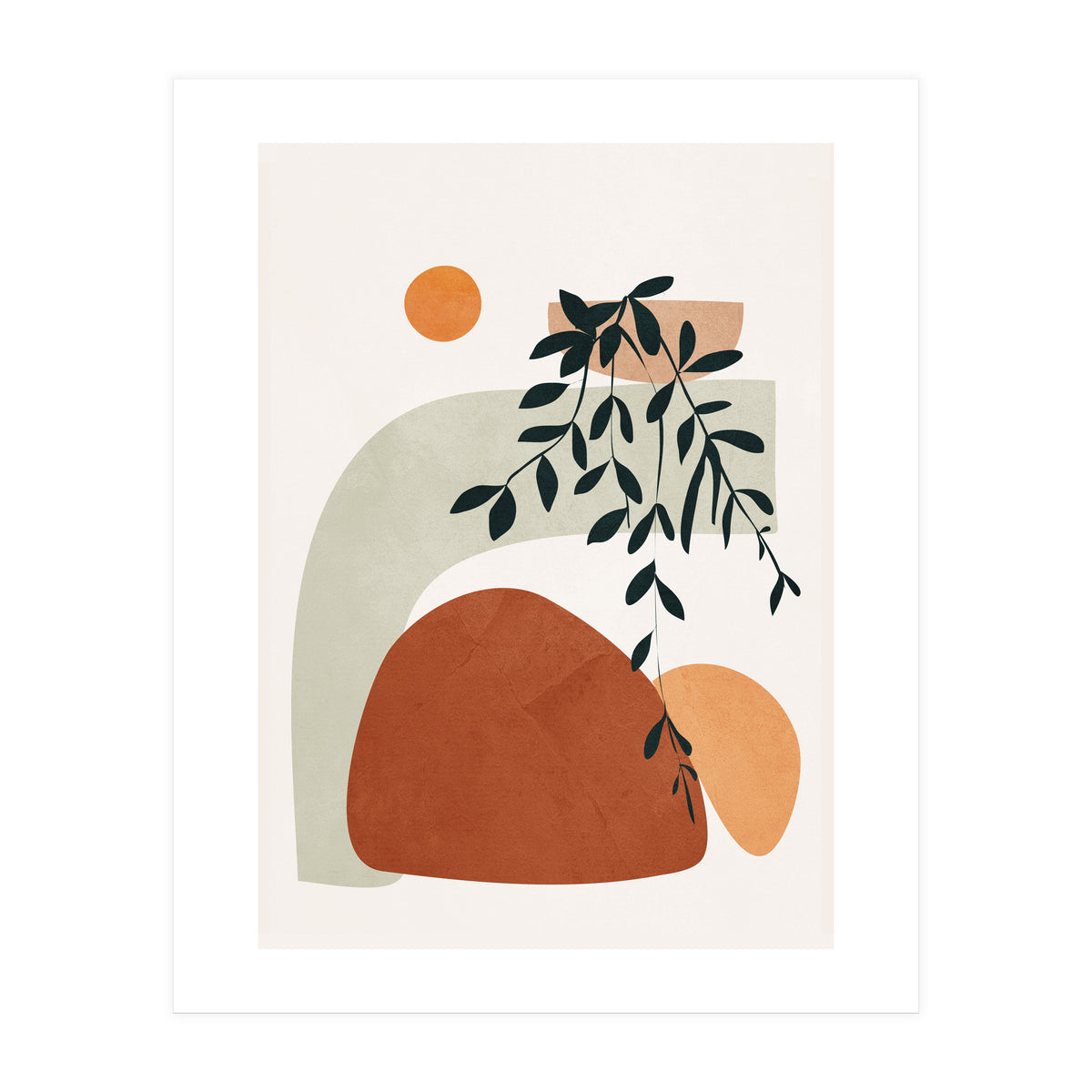 Soft Shapes I (Print Only)